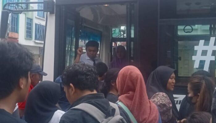 Bus Listrik Kota Medan Digemari Pemudik Dari Luar Kota