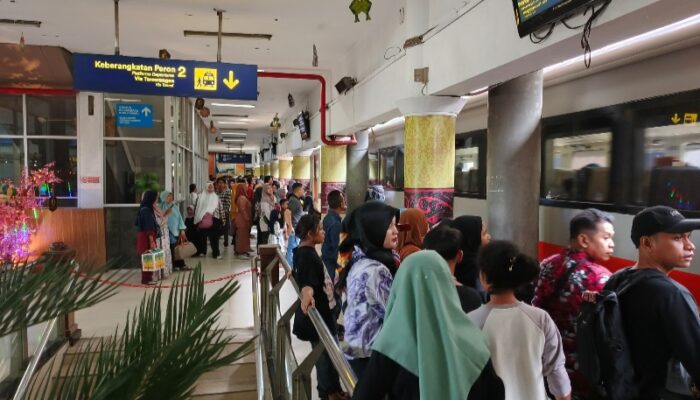 KAI Divre I Sumut Prediksi Puncak Arus Balik Hari Ini