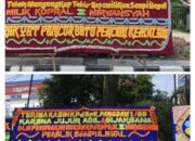 Masyarakat Pancurbatu Kirim Papan Bunga Untuk Pangdam I/BB