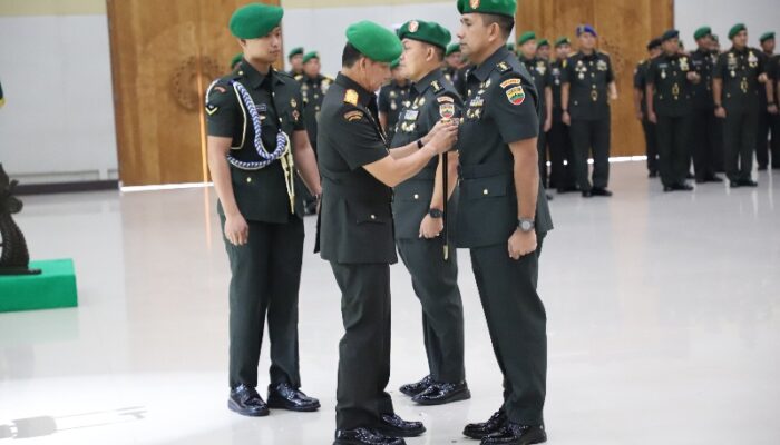 Aster Kasdam I/BB Diserahkan Kepada Kolonel Inf Andrian Siregar