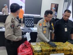 Sat Res Narkoba Polrestabes Medan Gagalkan Peredaran 23,8 Kg Sabu