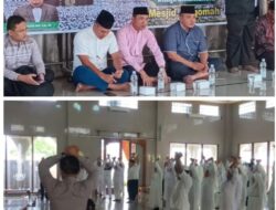 KUA Medan Helvetia Gelar Manasik Dan Senam Haji Indonesia