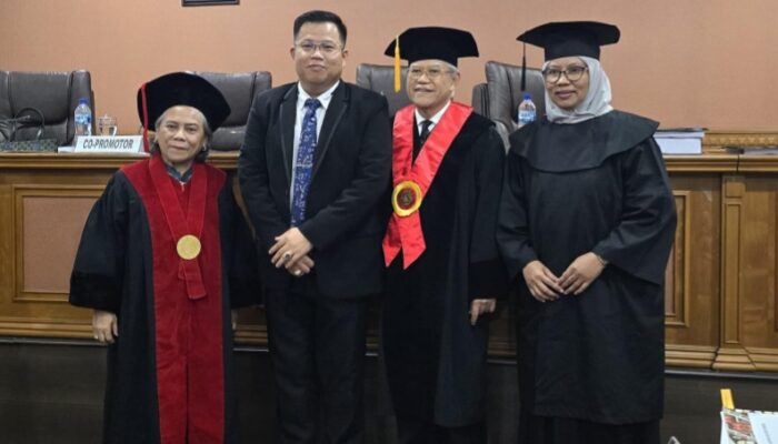 Darmawan Yusuf Raih Gelar Doktor  Cumlaude Angkatan 2021 FH USU