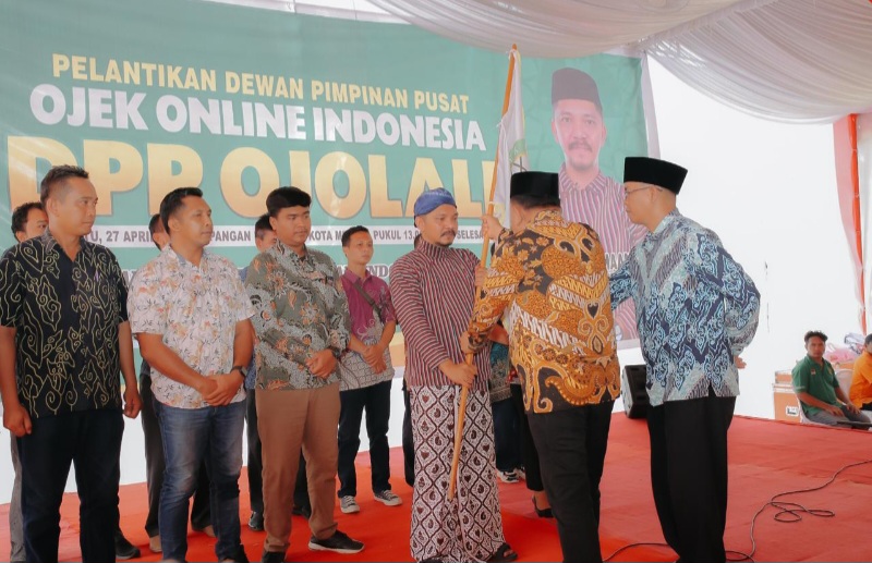 Pelantikan DPP Ojolali Dihadiri 1.000 Ojol