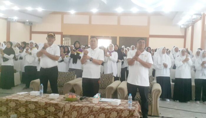 Calhaj Kota Medan Antusias Ikuti Senam Dan Peragaan Batik Haji