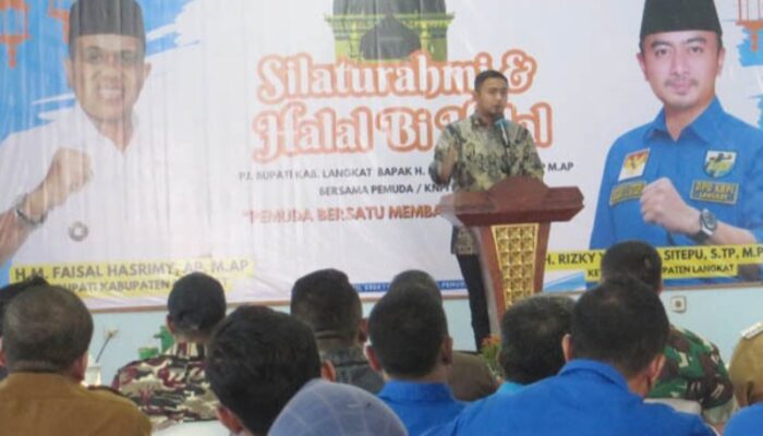 KNPI Langkat Gelar Nobar Semifinal Sepak Bola Piala Asia