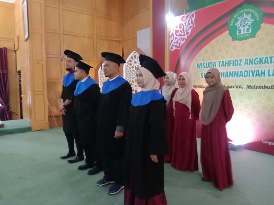 SMA Muhammadiyah Langsa Wisuda Tahfidz Alqur'an Angkatan IV