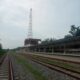STASIUN KA di Besitang yang sudah selesai dibangun terancam menjadi 'sarang hantu' karena kerapa api tidak juga beroperasi. Waspada/Asrirrais