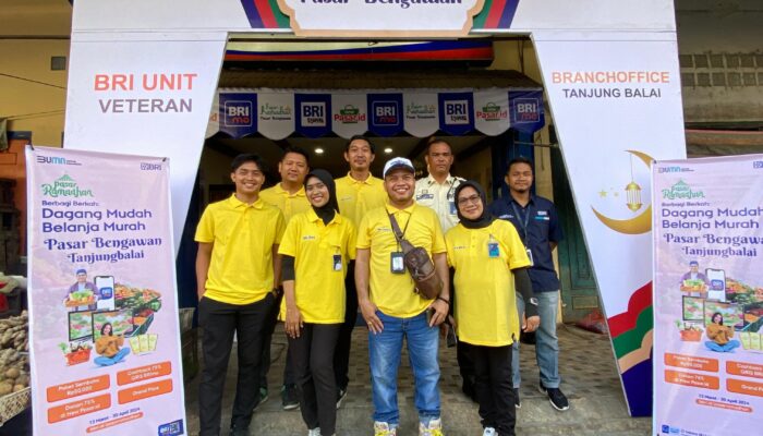 Semarak Ramadhan Di Pasar Bengawan: BRI Unit Veteran Gelar Pasar Ramadhan Utama 2024