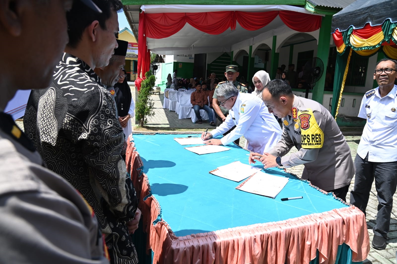 Asisten I Sekda Aceh Besar Hadiri Lauching KBN Di Gampong Cot Yang Kuta Baro