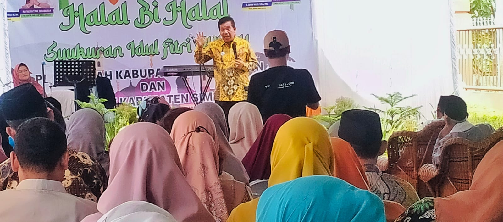 Pemkab Simalungun Gelar Halal Bihalal, Warga Minta RHS-ZW Bersama Lagi