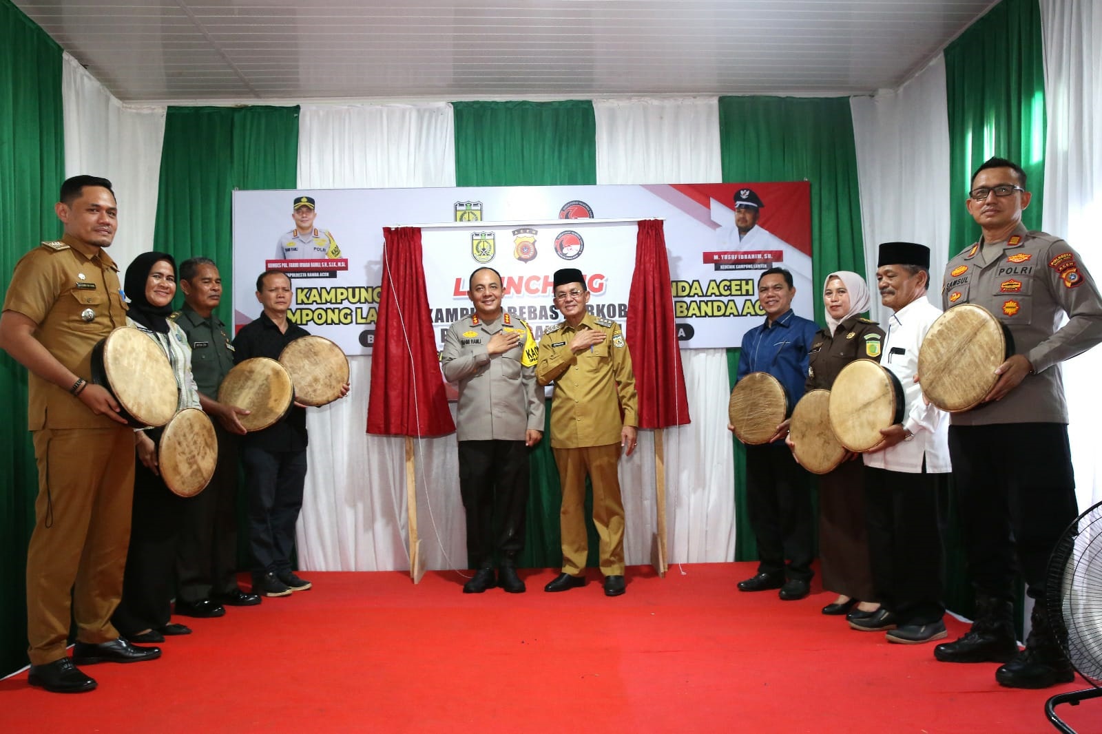 Launching Lamteh Kampung Bebas Narkoba, Ini Pesan Pj Wali Kota