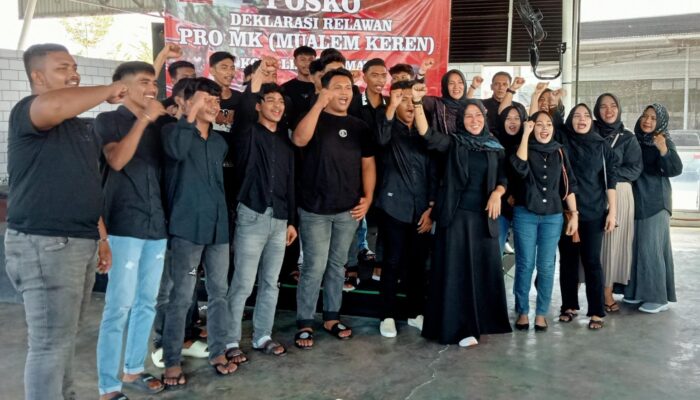 Barisan Pro MK Deklarasikan Dukungan Bacagub Aceh Muzakir Manaf