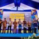 Kepala BNN RI Komjen Pol Martinus Hukom memukul bedug pemberantasan narkoba di Kota Tanjungbalai diikuti pemukulan kentungan oleh Kapoldasu, perwakilan Mendagri, dan forkopimda Kota Tanjungbalai. Waspada/Rasudin Sihotang