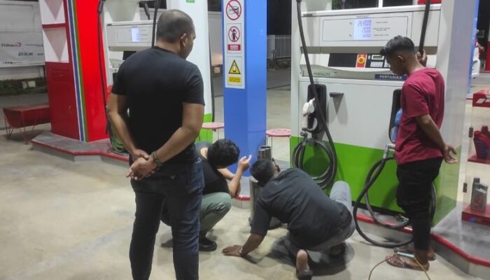 Tiga SPBU Disidak Satreskrim Polresta Banda Aceh