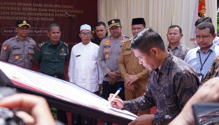 Staf Ahli Hadiri Deklarasi Pencanangan Zona Integritas Wilayah Bebas Korupsi