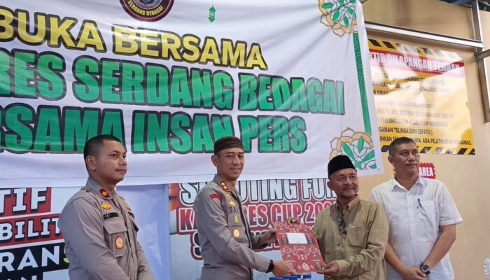 Kapolres Sergai Ajak Wartawan Terus Berbuat Baik
