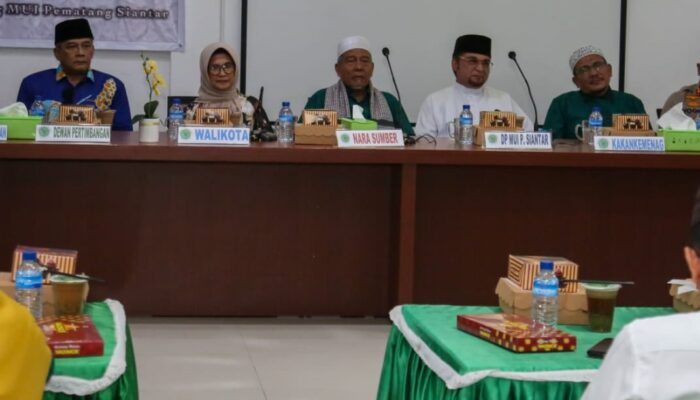 Wali Kota Berharap Hubungan Pemerintah Dengan Alim Ulama Bekal Bangun P.Siantar