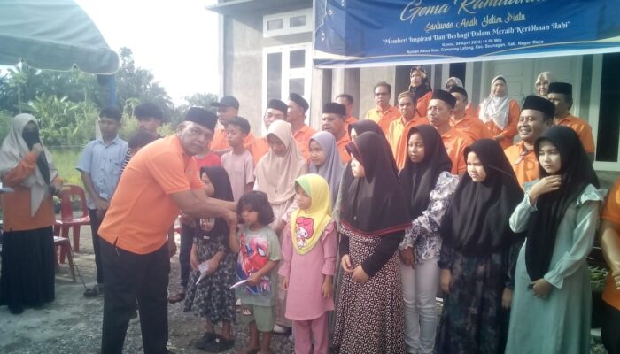 Jelang Idulfitri, Sahabat IKAS Santuni Yatim Piatu