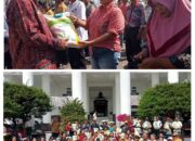 Bupati Toba Serahkan 34,5 Ton Bantuan Benih Jangung Jenis NK212 Kepada 280 Koptan