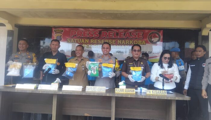 Menunggu Pembeli 6 Kg SS Di Tengah Laut, Warga Aceh Diamankan Di Asahan