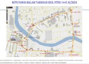 Ini Rute Pawai Takbir Keliling Idulfitri 1445 H Di Banda Aceh