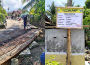 Proyek Penutup Selokan Lawe Sumur Agara Rampung Dikerjakan