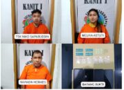 Seorang Wanita Dan Dua Pria Pengedar Narkoba Diciduk Polres Batubara