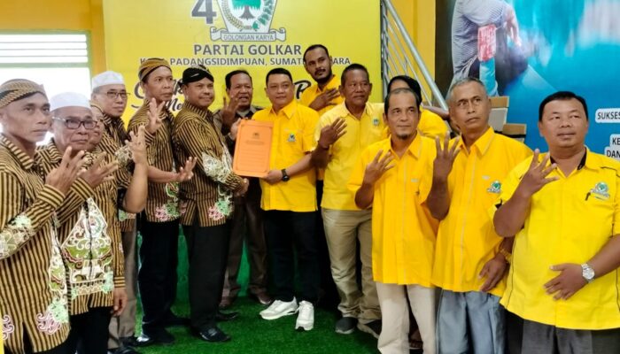 H. Purnadi Mendaftar Ke Golkar Sidimpuan