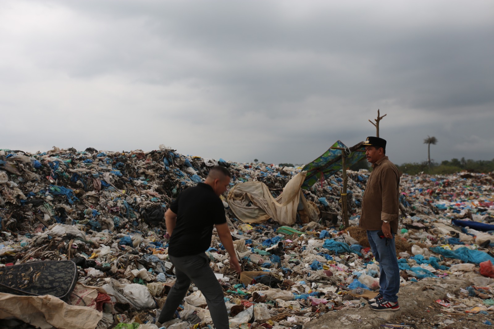 Fokus Penggelolaan Sampah, PJ Wali Kota Tinjau TPA Alue Liem