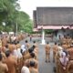 Suasana apel pagi hari pertama masuk kerja pasca liburan Idulfitri di lingkup Pemko Sabang. (Waspada/ist)