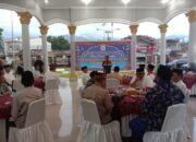 Pj Bupati Syakir saat menyampaikan sambutannya. Waspada/Seh Muhammad Amin