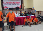 Petik 7 Sepeda Motor, Dua Pria Asal Deliserdang Ditangkap