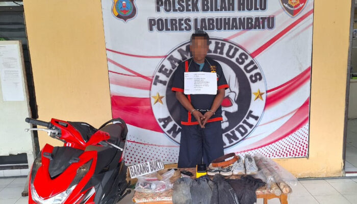 Polres L.Batu Tangkap Pembunuh Pelajar