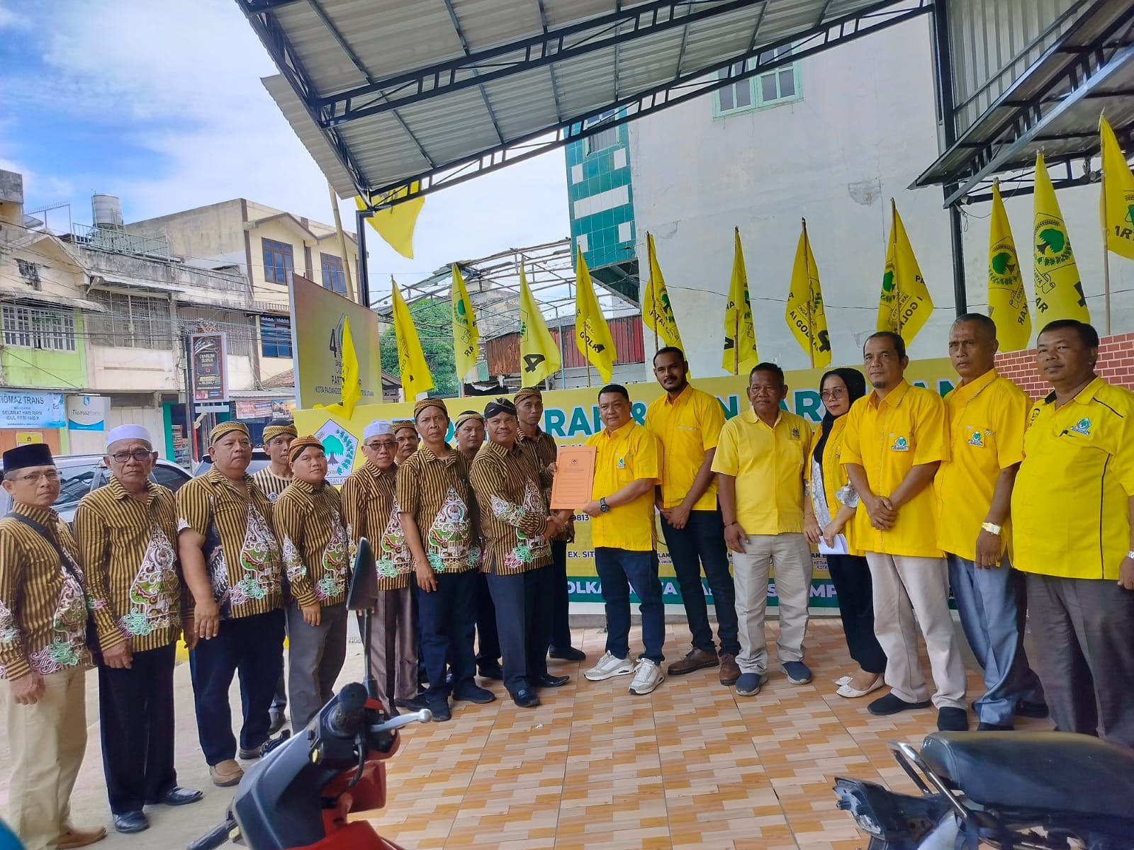 H. Purnadi Mendaftar Ke Golkar Sidimpuan