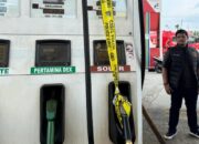 Rugikan Konsumen, Polisi Segel SPBU Di Aceh Timur