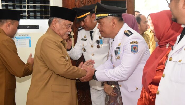 Hari Terakhir Jabat Bupati DS, Yusuf Siregar Lantik 89 ASN