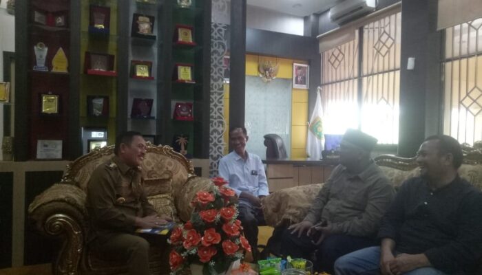 Panpel Halal Bi Halal Pakpak Undang Wali Kota Subulussalam
