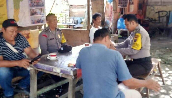 Cegah Peredaran Narkoba, Bhabinkamtibmas Polres P.Siantar Patroli