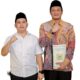 Putra Mahkota Alam Hasibuan, SE dan H. Achmad Fauzan Nasution, SQ, M.Pd usai mendaftar sebagai Bakal Calon Bupati dan Wakil Bupati Padanglawas periode 2024-2029 ke DPD Partai Golkar Kabupaten Padanglawas. (Waspada/Ist)