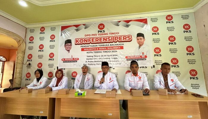 Besok, DPD PKS Tebingtinggi Buka Pendaftaran Balon Wali Kota dan Wakil Wali Kota
