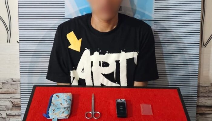 Kembali Edarkan Sabu, Residivis Diringkus