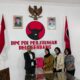 Ketua Laskar Gerindra Deliserdang Arfan Abdillah saat mengambil formulir pendaftaran Balon Bupati untuk Zakky Shahri di PDI-P. (Waspada/ist).