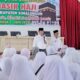 Bupati dan Wabup Simalungun, Radiapoh H Sinaga dan H.Zonny Waldi terlihat kompak saat menghadiri acara manasik haji di gedung MUI Simalungun, Kamis (25/4).(Waspada/ist).