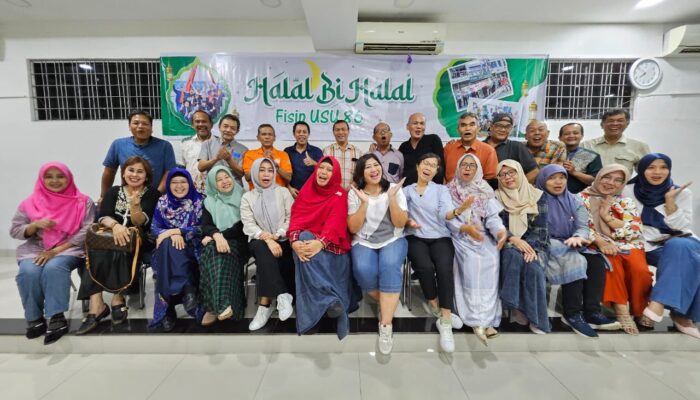 Meriah, Alumni Angkatan 86 FISIP USU Gelar Halal Bihalal