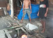 Warga Fakir Itu Tempati Rumah Yang Terancam Roboh