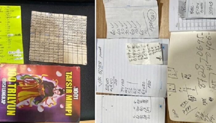 Ringkus Bandar Dan Penjudi Togel, Polisi Sita Uang Jutaan Rupiah