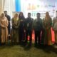 Bupati Tapsel Dolly Putra Parlindungan Pasaribu (4 kanan) foto saat mengunjungi booth BPJS Ketenagakerjaan di lokasi MTQ. Waspada/ist.