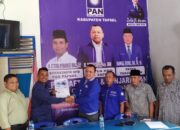 Siap Bertarung Di Pilkada Tapsel 2024, Mukmin Ambil Formulir Pendaftaran Di PAN