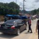 Personel Polres Tapteng patroli kamtibmas di lokasi keramaian di Kabupaten Tapteng pasca putusan Putusan PHPU Pemilu 2024 oleh Mahkamah Konstitusi di Gedung I MK RI, Jakarta Senin (22/4) pagi. Waspada/ist